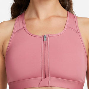 HUCAI OEM Personalizado Ecológico Spandex/Poliéster Malla Transpirable Cierre Frontal Alto Elástico en Cuatro Direcciones Compresión Láser Tallas Grandes - Product Image 6