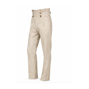 Pantalon de guerre napoléonien à coupe traditionnelle, design d'inspiration historique, toile respirante, écologique, léger, coupe confortable - Product Image 1