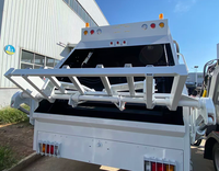 Camion compacteur d'ordures 14 CBM Châssis Isuzu télécommandé Nouveau pour les services de collecte et de nettoyage des ordures