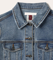 2025 couleur unie décontracté broderie jean veste Streetwear nouvelle mode coupe-vent hommes jean veste d'hiver