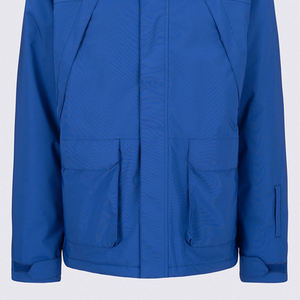 Fabricante personalizable impermeable al aire libre trajes de invierno nieve cremallera chaqueta con capucha tejido poliéster/algodón de gran tamaño - Product Image 2