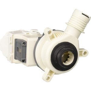 Pompe de vidange d'eau en plastique neuve W10919003 d'origine OEM pour machines à laver, alimentation manuelle - Product Image 2