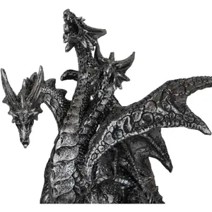 Figura de Animal en Aluminio Chapado en Oro Hecha a Mano, Escultura Decorativa Moderna con Acabado Antiguo - Product Image 3