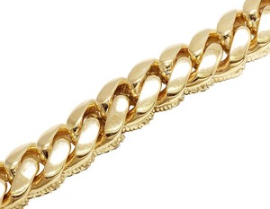 S925 plata amarillo chapado en oro cadena de eslabones cubanos moissanita diamante helado Hip Hop estilo de lujo joyería para hombres y mujeres - Product Image 3