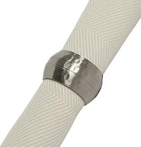 Anneau de serviette en laiton luxueux et opulent, de haute qualité, artisanal, ustensiles de cuisine indiens, porte-mouchoirs, décoration de table de mariage, fleur - Product Image 5