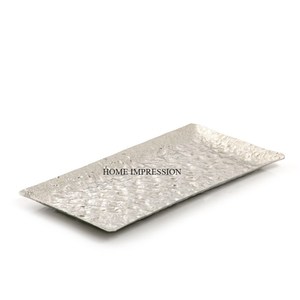 Nouvelle collection de plateaux à chocolat en métal moderne, mariages arabes, forme ronde plaquée or, résistants à la chaleur, vaisselle artisanale - Product Image 5