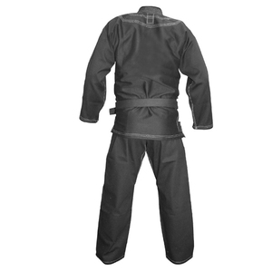 Factory Price Wholesale Karate Uniform <b>Professional</b> Unisex Martial Custom Logo Stretch Polyester/Cotton Uniform - Product Image 3