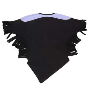 Camiseta estampada de media manga para niñas - Negra - Product Image 2