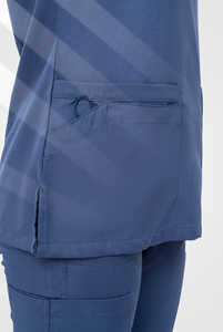 OEM Service Custom Logo Spandex Soft Woven Fabric Scrub Sets Unisex Hospital Uniforms Heavyweight <b>Nursing</b> Surgical Gown - Product Image 3