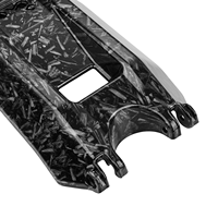 Copertura del Vano Batteria per Moto JFG Personalizzata con Effetto Fibra di Carbonio Bianca a Trasferimento d'Acqua per Surron Light Bee Mod