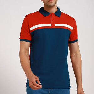 Camiseta de polo de alta calidad para hombre, parche bordado con logotipo impreso personalizado, ropa activa de estilo sólido único, Top OEM ODM con servicio - Product Image 3