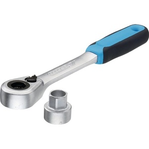 Juego de Llaves de Tubo GEDORE 19 SKU-20 de 14 Piezas, Tamaño de 1/2 Pulgada con 60 Dientes de 6 Puntas, 10-24 mm, 60 Dientes - Product Image 3