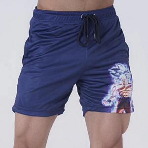 Men's Casual Swim <b>Trunks</b> Beach-Ready Drawstring Shorts with Printed Design, Beach swim Drawstring <b>trunks</b> print Casual swim - Product Image 3