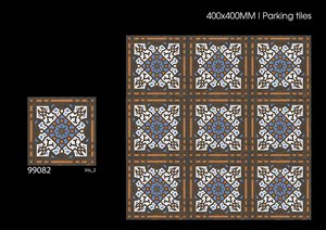 Foshan anti-dérapant rustique extérieur carreaux de sol en porcelaine 12mm d'épaisseur corps complet rugueux fini moderne pour cour publique - Product Image 2
