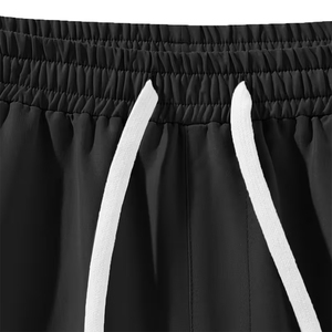 Short cargo noir Offre Spéciale pour garçons coupe ample tissu de coton léger taille XS poches short cargo noir pour hommes - Product Image 4