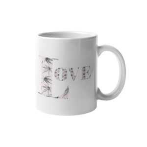 Taza de Cerámica con Diseño de Cannabis para Regalos - Product Image 2