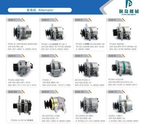 Alternador de 28V 80A en Oferta para Motor 4HK1, Piezas de Primera Calidad para Maquinaria de Construcción - Product Image 5