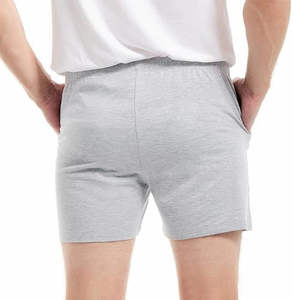 กางเกงขาสั้นรัดรูปผู้ชายสำหรับฤดูร้อน - เพิ่มการรองรับและความยืดหยุ่น สวมใส่ง่าย ผลิตจากผ้าฝ้าย ราคาขายส่ง รับผลิตตามแบบ OEM แฟชั่นตามสั่ง - Product Image 2