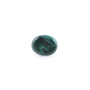 Piedra Preciosa Mineral de Malaquita Verde Pulida de 8.71 Quilates, Turquesa, Ónix, Ágata Roja en Forma de Pera de 8 mm de Alto - Product Image 2