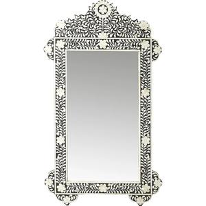 Cadre de miroir Design incrusté d'os de qualité supérieure Design moderne fabriqué à la main décoration murale décorative cadre de miroir mural en bois - Product Image 5