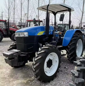 Tractor agrícola New-Hollands TT75 bastante usado 140HP con bajo consumo de combustible Rueda de tractor automática T6070 140HP - Product Image 4