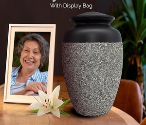 โกศโลหะสำหรับเผาขี้เถ้าของมนุษย์งานประดิษฐ์ทำมือสไตล์อเมริกันโกศโลหะตกแต่งตามสั่ง - Product Image 3