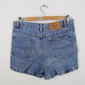 กางเกงขาสั้นผ้ายีนส์สีน้ำเงิน | กางเกงทรงหลวมขนาดใหญ่ | สไตล์ขากว้าง | เครื่องแต่งกายแนวสตรีทแบบลำลอง - Product Image 2