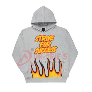 ชุดวอร์มกางเกงวอร์มทรงหลวมสำหรับผู้ชายชุดวอร์มมีฮู้ดแบบสวมหัวพร้อมสกรีนลายโลโก้กางเกงทรงบานชุดวอร์มสำหรับฤดูหนาว - Product Image 5