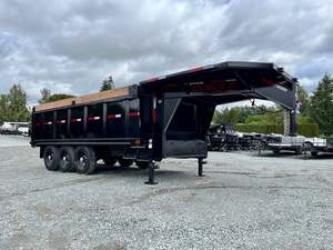 Ready to Use 2024 Farm LP106 Full Dump Trailer Steel Is Equipped with a 5-ton Scissor Lift 7,000 Lb 10,000 Lb GVWR Agricultural - Product Image 4