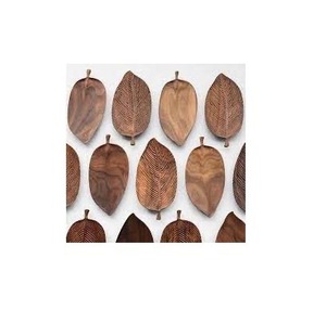 ถาดไม้และจานจานจานจานไม้ธรรมชาติจานใส่ชาสุดสร้างสรรค์ทำจากไม้จริงสำหรับจานซูชิ - Product Image 3