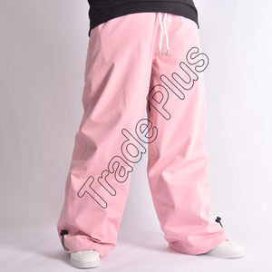 Pantalones de esquí de Hip Hop sueltos personalizados Unisex, ropa de calle transpirable de invierno con características calentadas a prueba de viento, pantalones Cargo para exteriores para hombres - Product Image 4