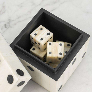 Vente en gros d'usine, dés personnalisés avec logo, fabriqués par Bone Entertainment Dice - Product Image 1