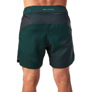 Short double couche Fight MMA Shorts Logos personnalisés Designs Tissu extensible Fabriqué au Pakistan Short MMA - Product Image 2