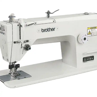 Machine à coudre industrielle à point noué à aiguille simple avec coupe-fil latéral Brother SL-777B