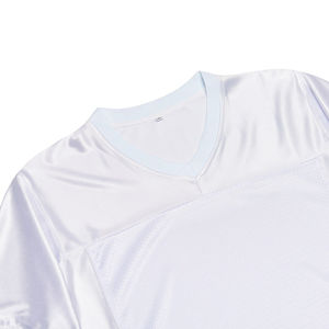 Nueva Llegada, Diseño Personalizado, Malla Negra, Auténtica Camiseta de Fútbol Americano con Degradado de Moda - Product Image 4