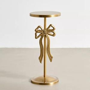 Bougie en métal nouveaux designs support or décor élégant Antique finition bougeoir pour éclairage et décoration de mariage - Product Image 4