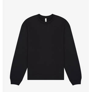 Winter <b>Men</b> Solid Color Fluffy <b>Fleece</b> <b>Black</b> Woman Pullover Hoodie Warm Crew Neck <b>Fleece</b> Sweatshirt Man - Product Image 2