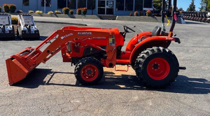 Venta superior usado Kubota L4508 Tractor 4WD para maquinaria agrícola a precio barato - Product Image 2