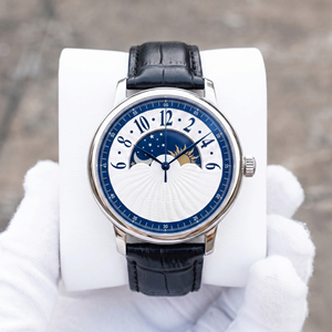 Reloj Mecánico Automático de Lujo Personalizable de Alta Gama para Hombre con Disco Celestial de Sol y Luna de 24 Horas y Día/Noche - Product Image 2