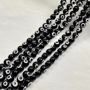 Wholesale Price Colorful Quality Round <b>Jewelry</b> Evil Eyes 6mm 8mm 10mm Bulk Bags Factory Price <b>for</b> Necklace/bracelet <b>Making</b> - Product Image 1