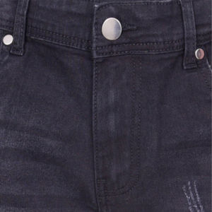 Vente en gros Nouveau Jean pour homme 100% coton denim marron, écologique, décontracté, robuste, coupe droite, taille mi-haute, effet vieilli, broderie, été - Product Image 4