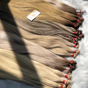 ลดราคาพิเศษ!  มินห์คัง พรีเมียม แฮร์ จีเนียส สกิน วีฟท์ ซุปเปอร์ดับเบิ้ล แฮร์ ที่ถักด้วยมือ 100% ผมแท้ ไม่ผ่านการแปรรูป ผมเวอร์จินแท้ ตรง - Product Image 1