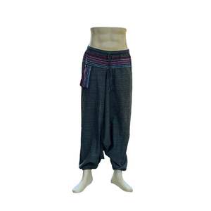 Pantalon décontracté en coton de style Hmong Pantalon tribal confortable fabriqué en Thaïlande pour la vente en gros à l'exportation pour les acheteurs mondiaux - Product Image 6