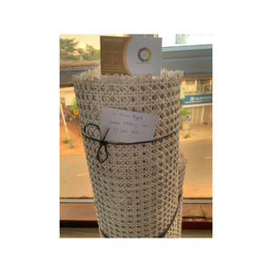 Hoja de cincha de ratán blanqueado para respaldos de sillas Restauración de muebles Puertas de gabinetes y diseño artístico Agrega un brillo - Product Image 6