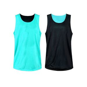 เสื้อบาสเก็ตบอลไซส์ใหญ่แบบยูนิเซ็กซ์ สีพื้น คุณภาพสูง ผลิตจากผ้าโพลีเอสเตอร์ 100% คอวี ระบายอากาศได้ดี ซึมซับเหงื่อ - Product Image 6