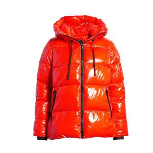 Streetwear d'hiver personnalisé Vestes bouffantes imperméables multi-tailles Vestes bouffantes à capuche pour femmes - Product Image 1