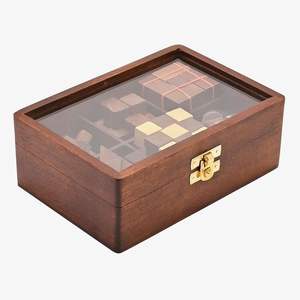 Ensemble de puzzles en bois massif |   Finition artisanale raffinée |   Vente en gros directe d'usine - Product Image 2