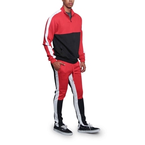 Conjunto de dos piezas de algodón liso en blanco personalizado para correr, chándales de gimnasio de entrenamiento del fabricante - Product Image 5