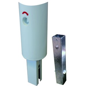 "QUANTUS" Pilone di Barriera in Acciaio Ø 152 mm, rimovibile - Product Image 3