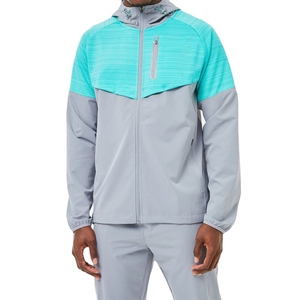 Veste coupe-vent personnalisée imperméable à capuche grande taille style streetwear extérieur sublimation légère respirante course à pied - Product Image 1